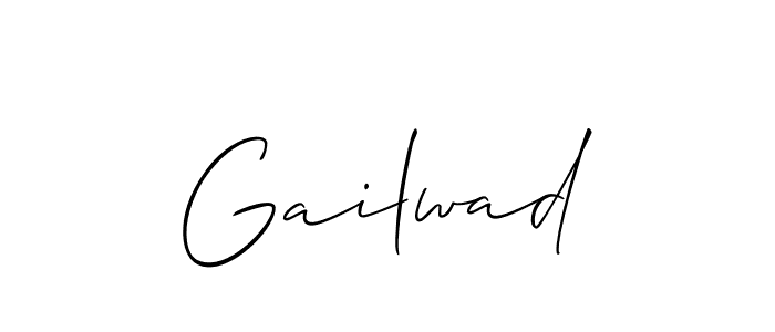 You should practise on your own different ways (Allison_Script) to write your name (Gailwad) in signature. don't let someone else do it for you. Gailwad signature style 2 images and pictures png