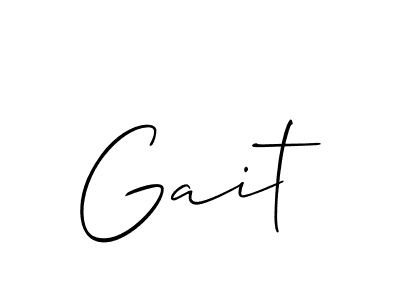 Make a beautiful signature design for name Gait. Use this online signature maker to create a handwritten signature for free. Gait signature style 2 images and pictures png