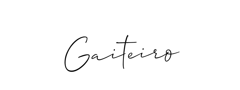 Gaiteiro stylish signature style. Best Handwritten Sign (Allison_Script) for my name. Handwritten Signature Collection Ideas for my name Gaiteiro. Gaiteiro signature style 2 images and pictures png