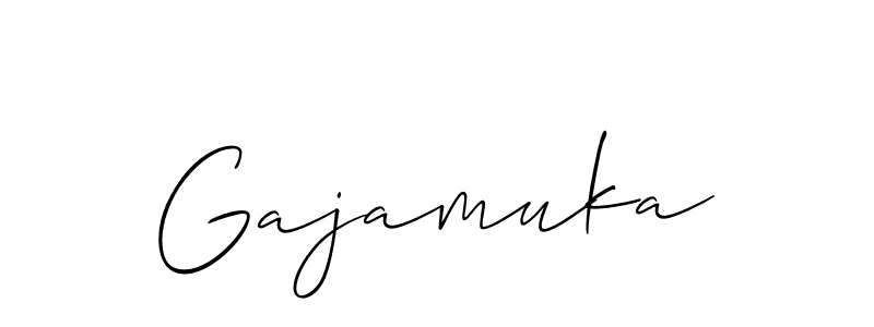 Similarly Allison_Script is the best handwritten signature design. Signature creator online .You can use it as an online autograph creator for name Gajamuka. Gajamuka signature style 2 images and pictures png