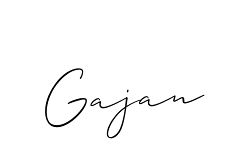 How to make Gajan name signature. Use Allison_Script style for creating short signs online. This is the latest handwritten sign. Gajan signature style 2 images and pictures png