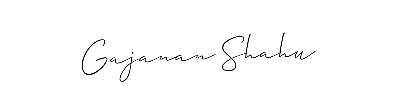 Make a beautiful signature design for name Gajanan Shahu. Use this online signature maker to create a handwritten signature for free. Gajanan Shahu signature style 2 images and pictures png