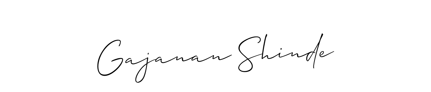 Best and Professional Signature Style for Gajanan Shinde. Allison_Script Best Signature Style Collection. Gajanan Shinde signature style 2 images and pictures png