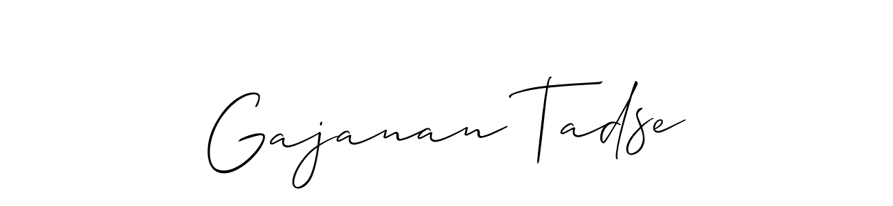 Check out images of Autograph of Gajanan Tadse name. Actor Gajanan Tadse Signature Style. Allison_Script is a professional sign style online. Gajanan Tadse signature style 2 images and pictures png