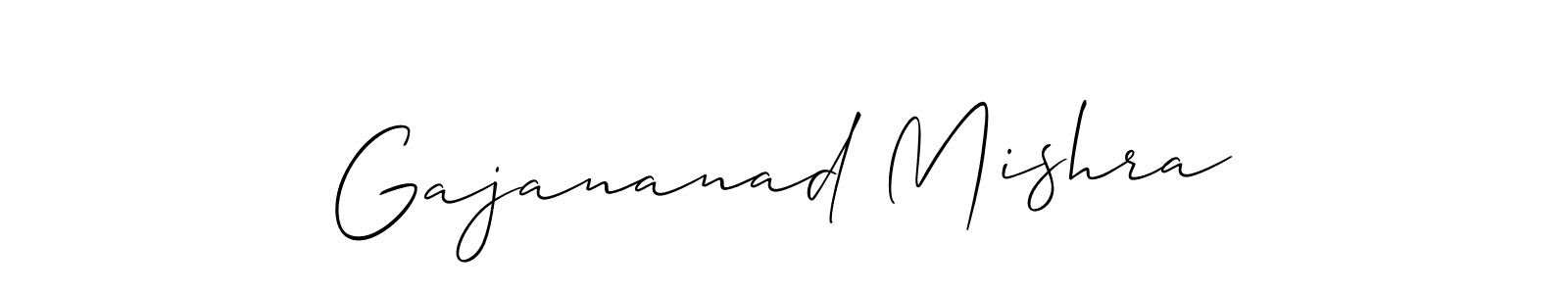 Best and Professional Signature Style for Gajananad Mishra. Allison_Script Best Signature Style Collection. Gajananad Mishra signature style 2 images and pictures png