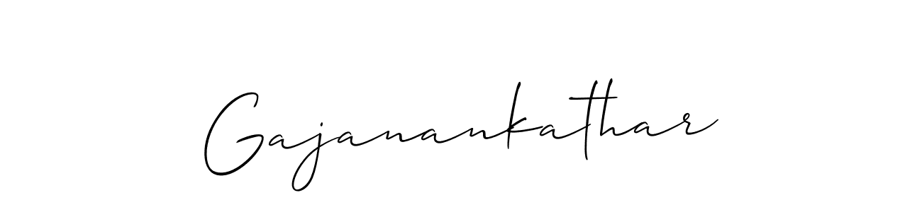 Best and Professional Signature Style for Gajanankathar. Allison_Script Best Signature Style Collection. Gajanankathar signature style 2 images and pictures png