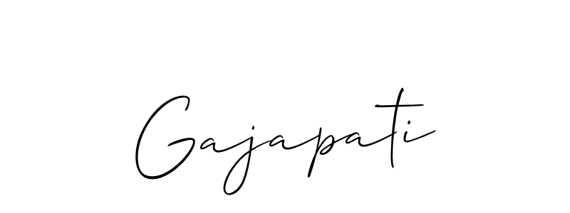 How to make Gajapati name signature. Use Allison_Script style for creating short signs online. This is the latest handwritten sign. Gajapati signature style 2 images and pictures png