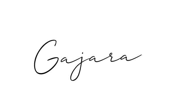 Also we have Gajara name is the best signature style. Create professional handwritten signature collection using Allison_Script autograph style. Gajara signature style 2 images and pictures png