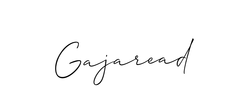 Design your own signature with our free online signature maker. With this signature software, you can create a handwritten (Allison_Script) signature for name Gajaread. Gajaread signature style 2 images and pictures png
