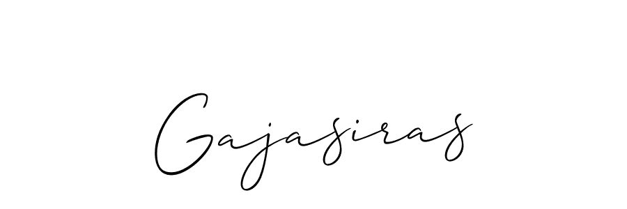 Make a beautiful signature design for name Gajasiras. Use this online signature maker to create a handwritten signature for free. Gajasiras signature style 2 images and pictures png