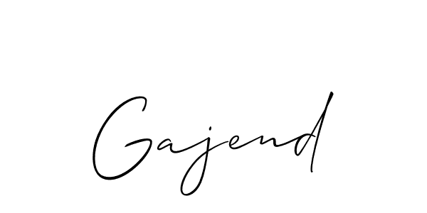 Once you've used our free online signature maker to create your best signature Allison_Script style, it's time to enjoy all of the benefits that Gajend name signing documents. Gajend signature style 2 images and pictures png