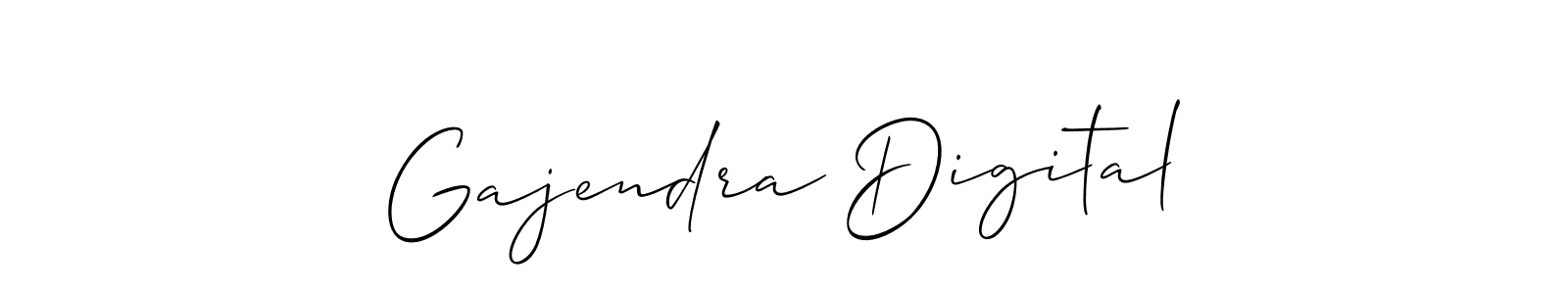 See photos of Gajendra Digital official signature by Spectra . Check more albums & portfolios. Read reviews & check more about Allison_Script font. Gajendra Digital signature style 2 images and pictures png