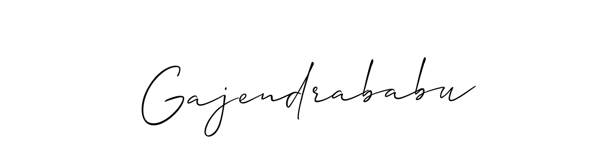 Also You can easily find your signature by using the search form. We will create Gajendrababu name handwritten signature images for you free of cost using Allison_Script sign style. Gajendrababu signature style 2 images and pictures png