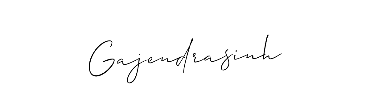 It looks lik you need a new signature style for name Gajendrasinh. Design unique handwritten (Allison_Script) signature with our free signature maker in just a few clicks. Gajendrasinh signature style 2 images and pictures png