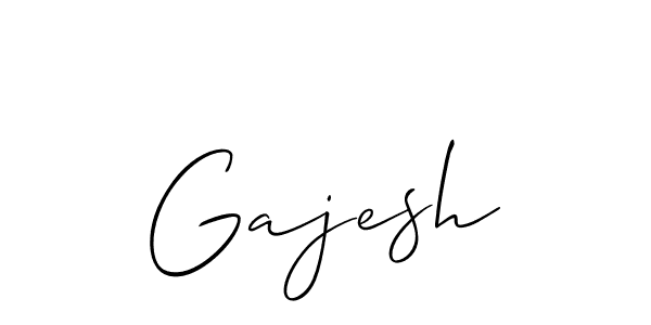 You should practise on your own different ways (Allison_Script) to write your name (Gajesh) in signature. don't let someone else do it for you. Gajesh signature style 2 images and pictures png