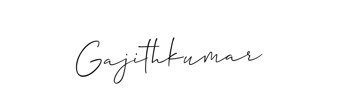 Here are the top 10 professional signature styles for the name Gajithkumar. These are the best autograph styles you can use for your name. Gajithkumar signature style 2 images and pictures png
