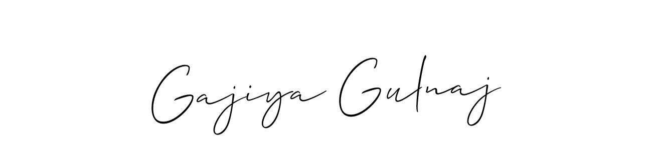 Make a beautiful signature design for name Gajiya Gulnaj. Use this online signature maker to create a handwritten signature for free. Gajiya Gulnaj signature style 2 images and pictures png