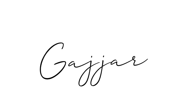 if you are searching for the best signature style for your name Gajjar. so please give up your signature search. here we have designed multiple signature styles  using Allison_Script. Gajjar signature style 2 images and pictures png