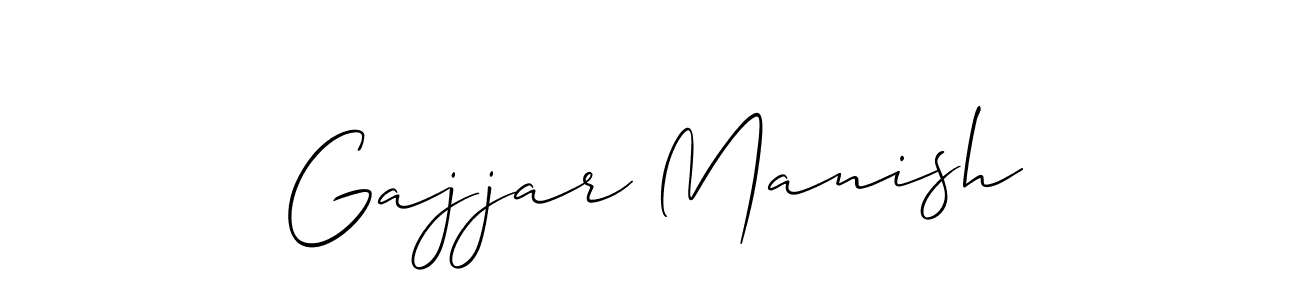 This is the best signature style for the Gajjar Manish name. Also you like these signature font (Allison_Script). Mix name signature. Gajjar Manish signature style 2 images and pictures png