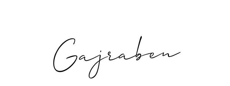 Make a short Gajraben signature style. Manage your documents anywhere anytime using Allison_Script. Create and add eSignatures, submit forms, share and send files easily. Gajraben signature style 2 images and pictures png