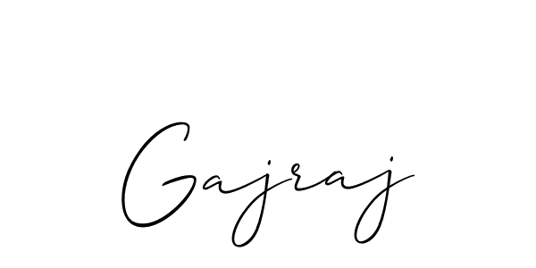 How to Draw Gajraj signature style? Allison_Script is a latest design signature styles for name Gajraj. Gajraj signature style 2 images and pictures png