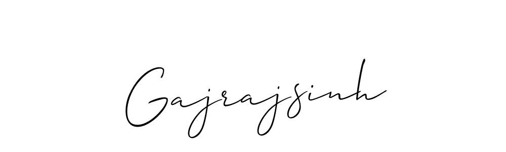 It looks lik you need a new signature style for name Gajrajsinh. Design unique handwritten (Allison_Script) signature with our free signature maker in just a few clicks. Gajrajsinh signature style 2 images and pictures png