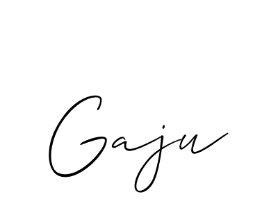 The best way (Allison_Script) to make a short signature is to pick only two or three words in your name. The name Gaju include a total of six letters. For converting this name. Gaju signature style 2 images and pictures png