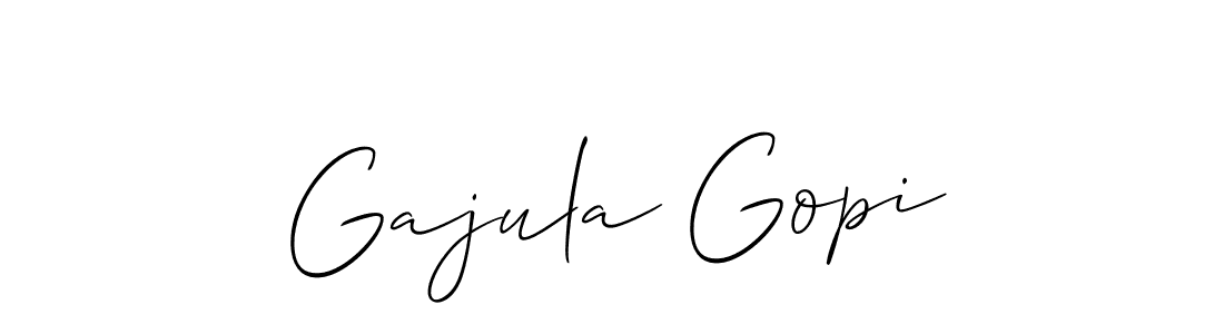 Once you've used our free online signature maker to create your best signature Allison_Script style, it's time to enjoy all of the benefits that Gajula Gopi name signing documents. Gajula Gopi signature style 2 images and pictures png