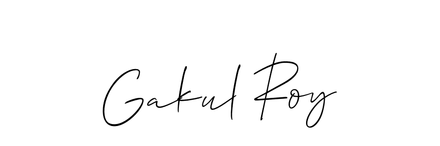 Make a beautiful signature design for name Gakul Roy. Use this online signature maker to create a handwritten signature for free. Gakul Roy signature style 2 images and pictures png