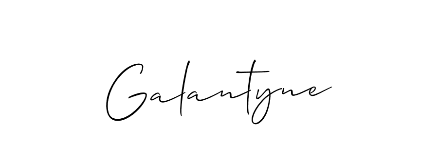 Also You can easily find your signature by using the search form. We will create Galantyne name handwritten signature images for you free of cost using Allison_Script sign style. Galantyne signature style 2 images and pictures png