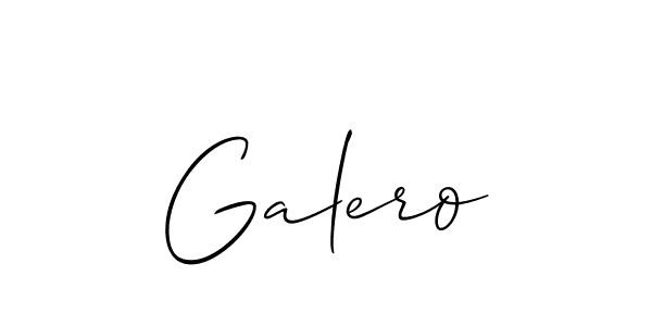 Galero stylish signature style. Best Handwritten Sign (Allison_Script) for my name. Handwritten Signature Collection Ideas for my name Galero. Galero signature style 2 images and pictures png