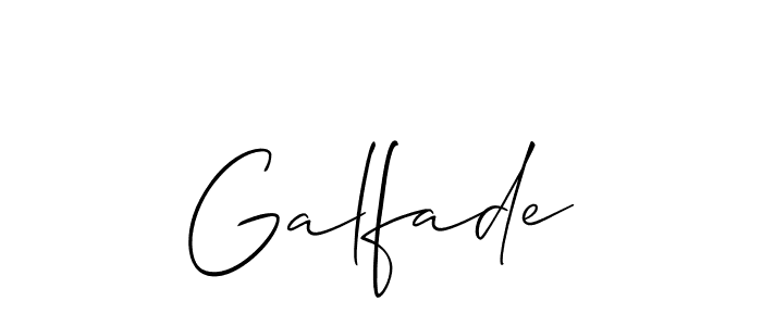 Make a short Galfade signature style. Manage your documents anywhere anytime using Allison_Script. Create and add eSignatures, submit forms, share and send files easily. Galfade signature style 2 images and pictures png