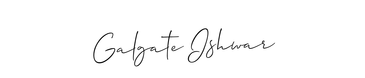 Once you've used our free online signature maker to create your best signature Allison_Script style, it's time to enjoy all of the benefits that Galgate Ishwar name signing documents. Galgate Ishwar signature style 2 images and pictures png