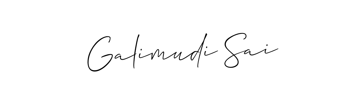 Check out images of Autograph of Galimudi Sai name. Actor Galimudi Sai Signature Style. Allison_Script is a professional sign style online. Galimudi Sai signature style 2 images and pictures png