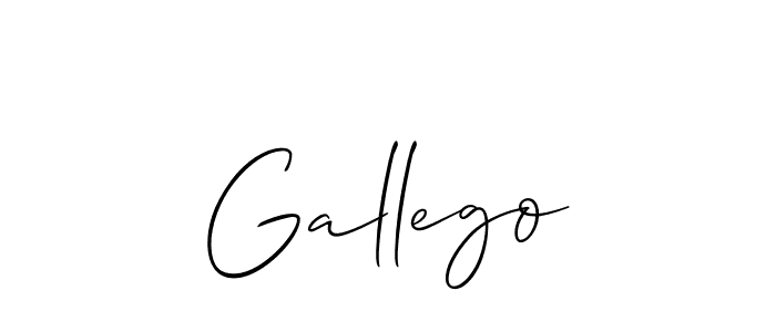 if you are searching for the best signature style for your name Gallego. so please give up your signature search. here we have designed multiple signature styles  using Allison_Script. Gallego signature style 2 images and pictures png