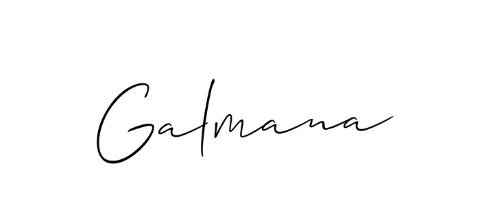 You can use this online signature creator to create a handwritten signature for the name Galmana. This is the best online autograph maker. Galmana signature style 2 images and pictures png
