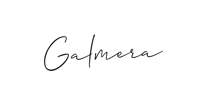 if you are searching for the best signature style for your name Galmera. so please give up your signature search. here we have designed multiple signature styles  using Allison_Script. Galmera signature style 2 images and pictures png