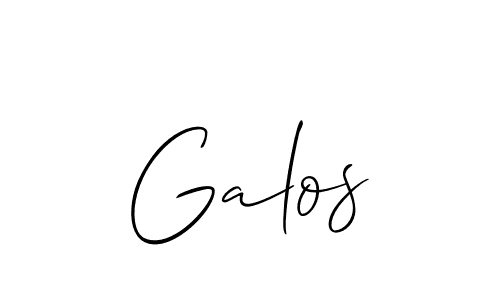 Once you've used our free online signature maker to create your best signature Allison_Script style, it's time to enjoy all of the benefits that Galos name signing documents. Galos signature style 2 images and pictures png