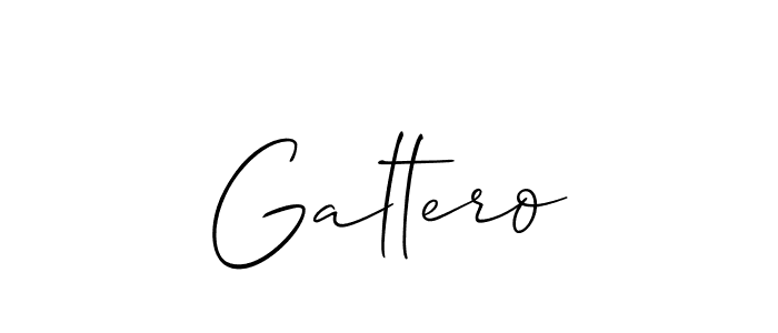 Make a beautiful signature design for name Galtero. With this signature (Allison_Script) style, you can create a handwritten signature for free. Galtero signature style 2 images and pictures png