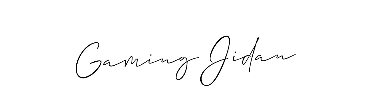 This is the best signature style for the Gaming Jidan name. Also you like these signature font (Allison_Script). Mix name signature. Gaming Jidan signature style 2 images and pictures png