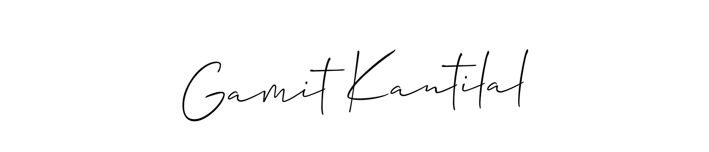 You can use this online signature creator to create a handwritten signature for the name Gamit Kantilal. This is the best online autograph maker. Gamit Kantilal signature style 2 images and pictures png