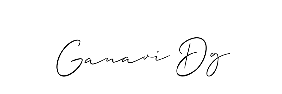 The best way (Allison_Script) to make a short signature is to pick only two or three words in your name. The name Ganavi Dg include a total of six letters. For converting this name. Ganavi Dg signature style 2 images and pictures png