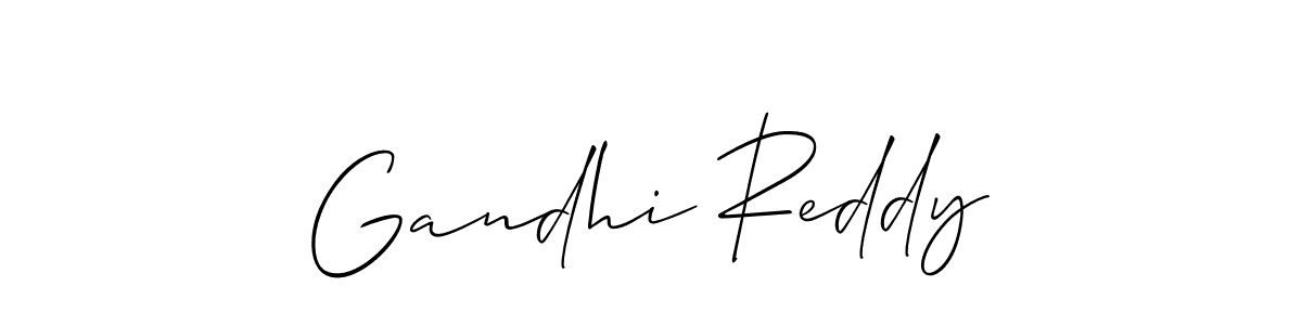 Best and Professional Signature Style for Gandhi Reddy. Allison_Script Best Signature Style Collection. Gandhi Reddy signature style 2 images and pictures png