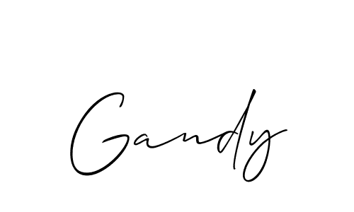 if you are searching for the best signature style for your name Gandy. so please give up your signature search. here we have designed multiple signature styles  using Allison_Script. Gandy signature style 2 images and pictures png