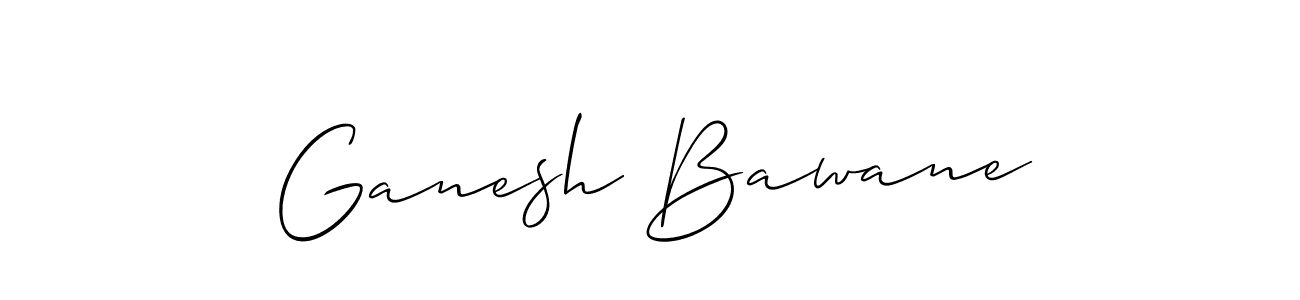 Best and Professional Signature Style for Ganesh Bawane. Allison_Script Best Signature Style Collection. Ganesh Bawane signature style 2 images and pictures png