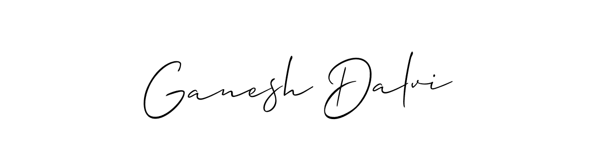 Similarly Allison_Script is the best handwritten signature design. Signature creator online .You can use it as an online autograph creator for name Ganesh Dalvi. Ganesh Dalvi signature style 2 images and pictures png