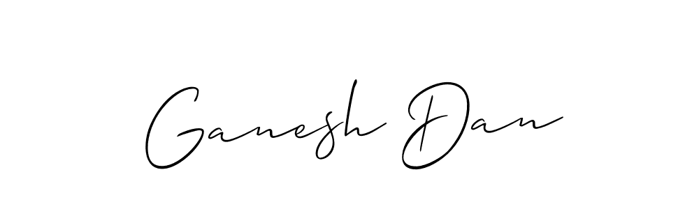 It looks lik you need a new signature style for name Ganesh Dan. Design unique handwritten (Allison_Script) signature with our free signature maker in just a few clicks. Ganesh Dan signature style 2 images and pictures png
