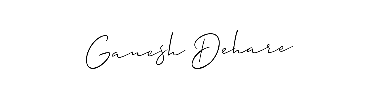 Best and Professional Signature Style for Ganesh Dehare. Allison_Script Best Signature Style Collection. Ganesh Dehare signature style 2 images and pictures png