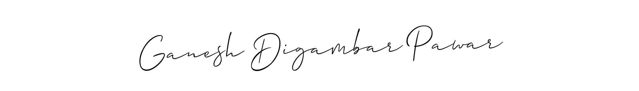 How to Draw Ganesh Digambar Pawar signature style? Allison_Script is a latest design signature styles for name Ganesh Digambar Pawar. Ganesh Digambar Pawar signature style 2 images and pictures png