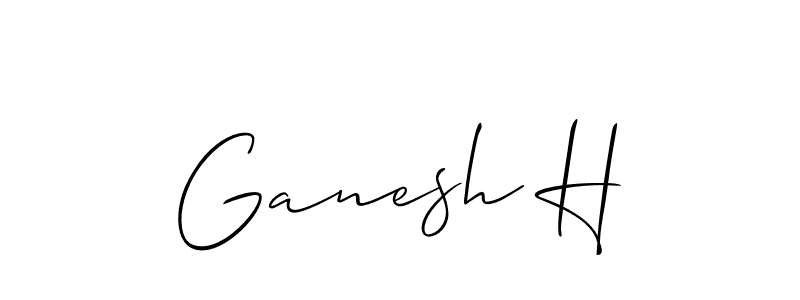 You can use this online signature creator to create a handwritten signature for the name Ganesh H. This is the best online autograph maker. Ganesh H signature style 2 images and pictures png